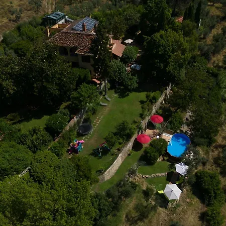 Villa Tuscany Gorello. In Toscana. Jacuzzi Con Tetto In Cristallo,piscina *